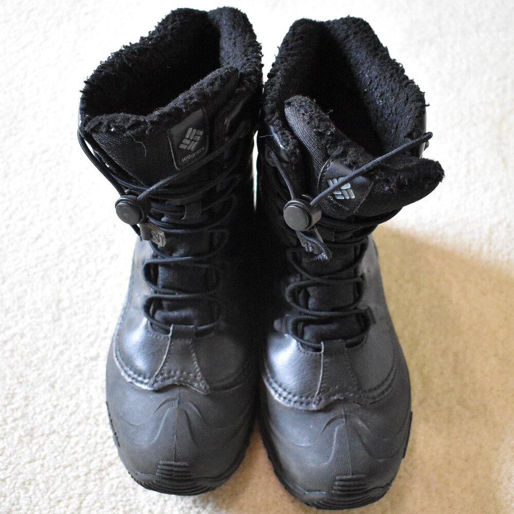 Columbia Women's Waterproof Winter Boots Size 7 Black